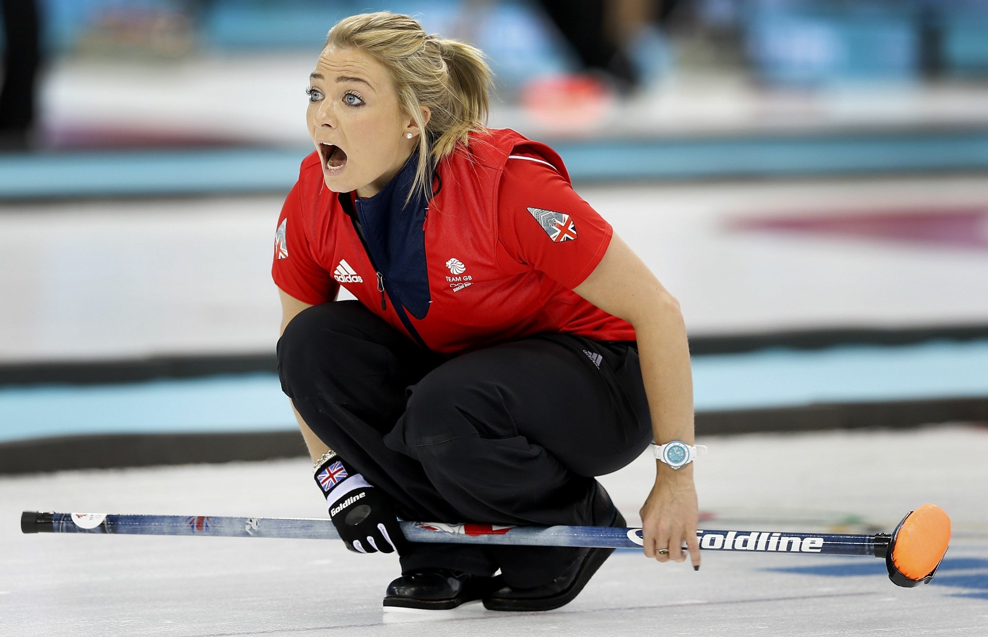 Download Curling Sports 4k Ultra HD Wallpaper