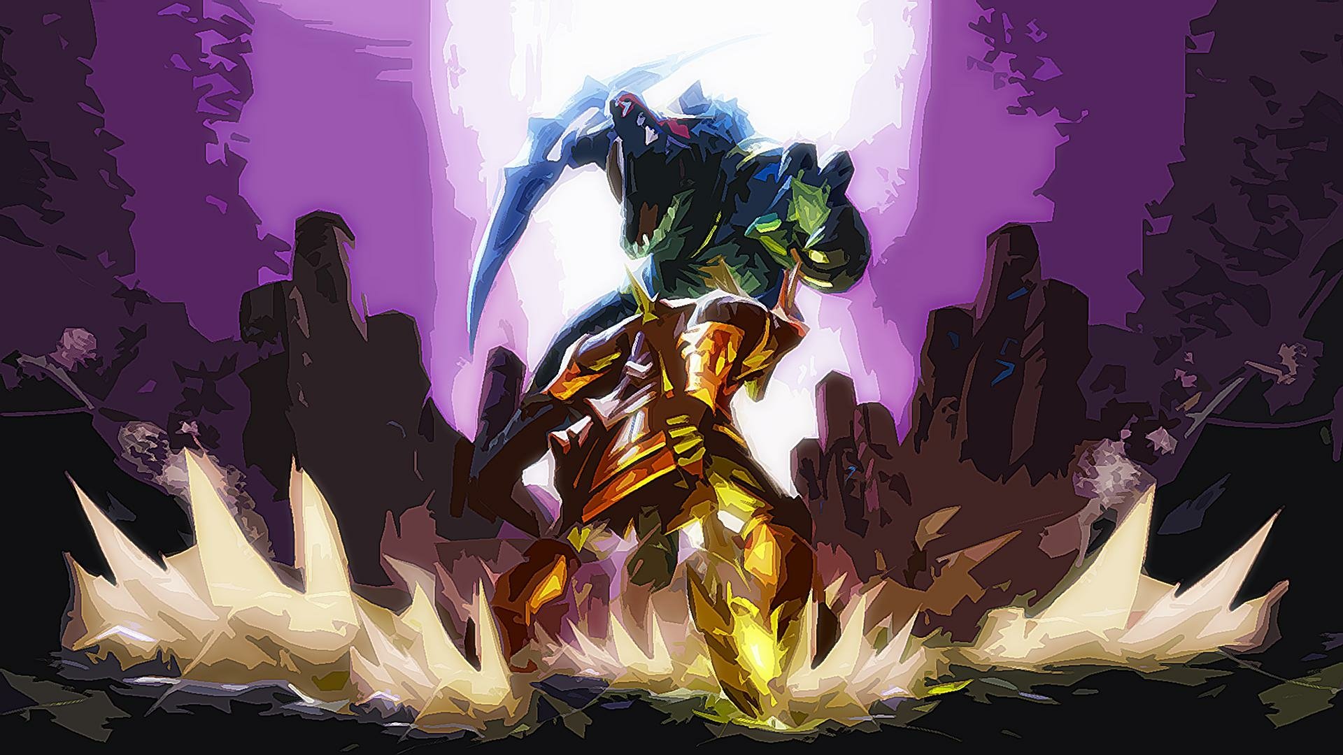 Download Renekton (League Of Legends) Nasus (League Of Legends) Video Game League Of Legends HD Wallpaper