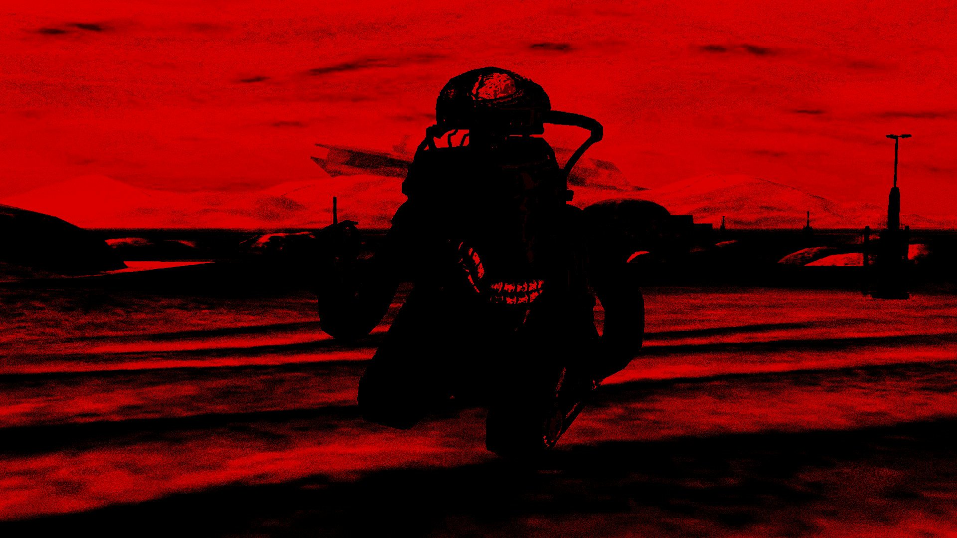 Red R2D2 by TheAWPMaster