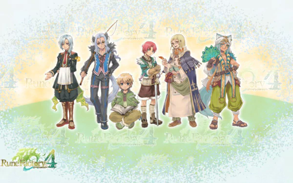 video game Rune Factory 4 HD Desktop Wallpaper | Background Image