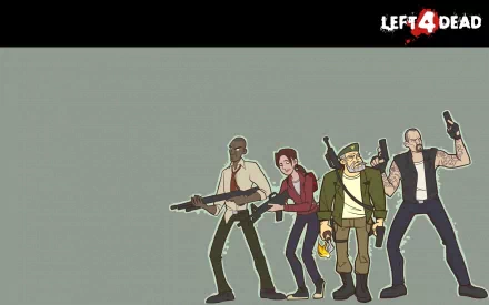 video game Left 4 Dead HD Desktop Wallpaper | Background Image