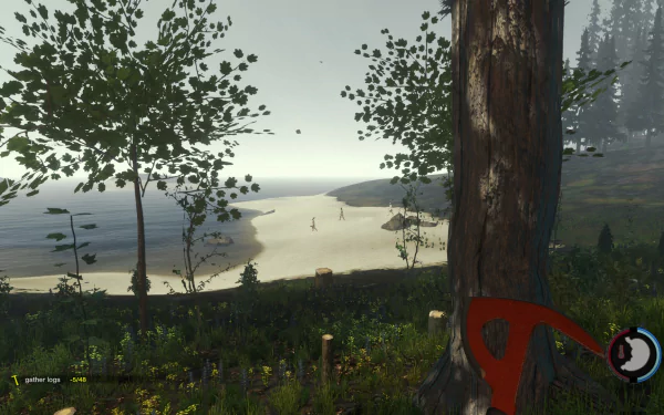 video game The Forest HD Desktop Wallpaper | Background Image