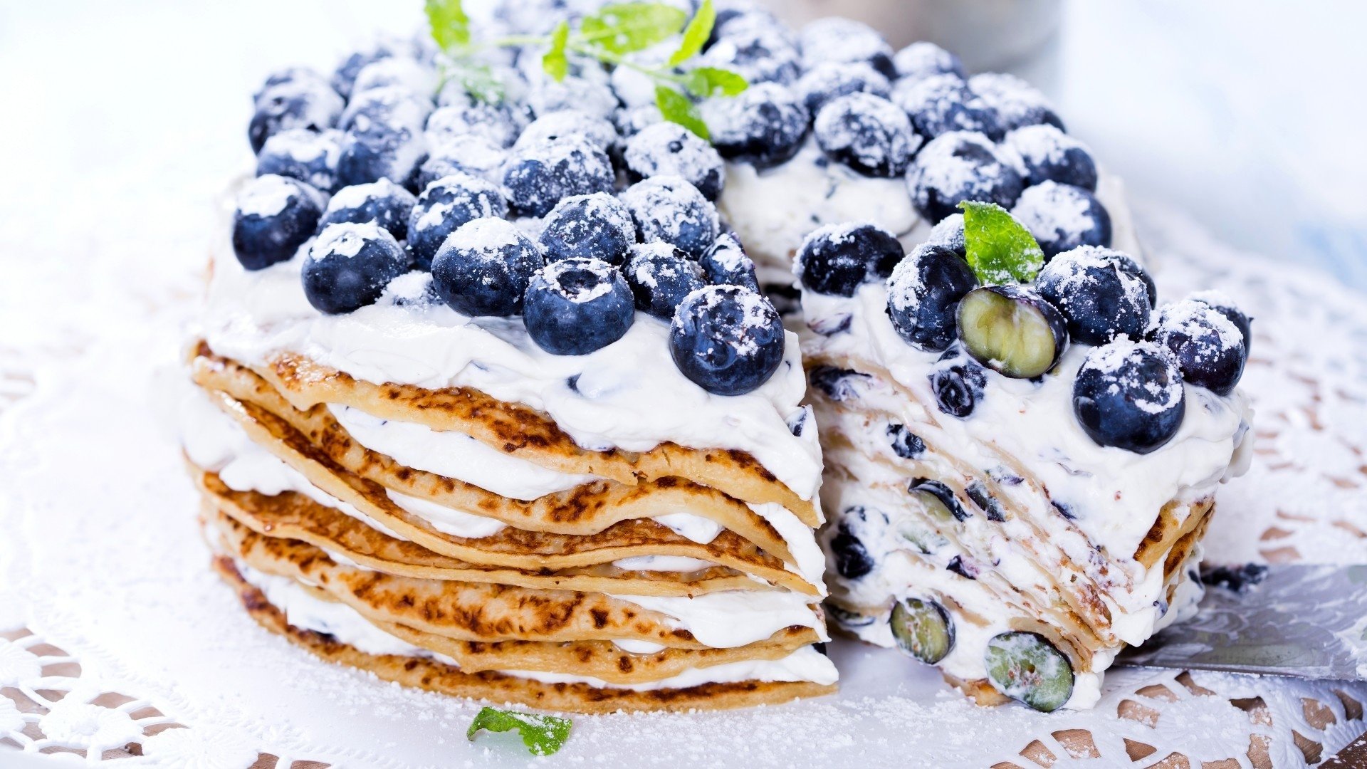 Download Food Pancake  HD Wallpaper