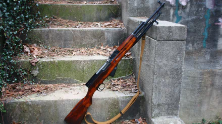 man made SKS rifle HD Desktop Wallpaper | Background Image