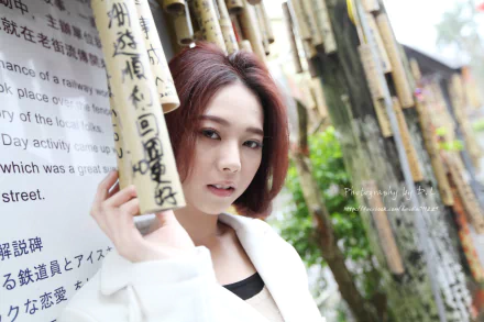 Taiwanese asian model woman Lín Yǔ HD Desktop Wallpaper | Background Image