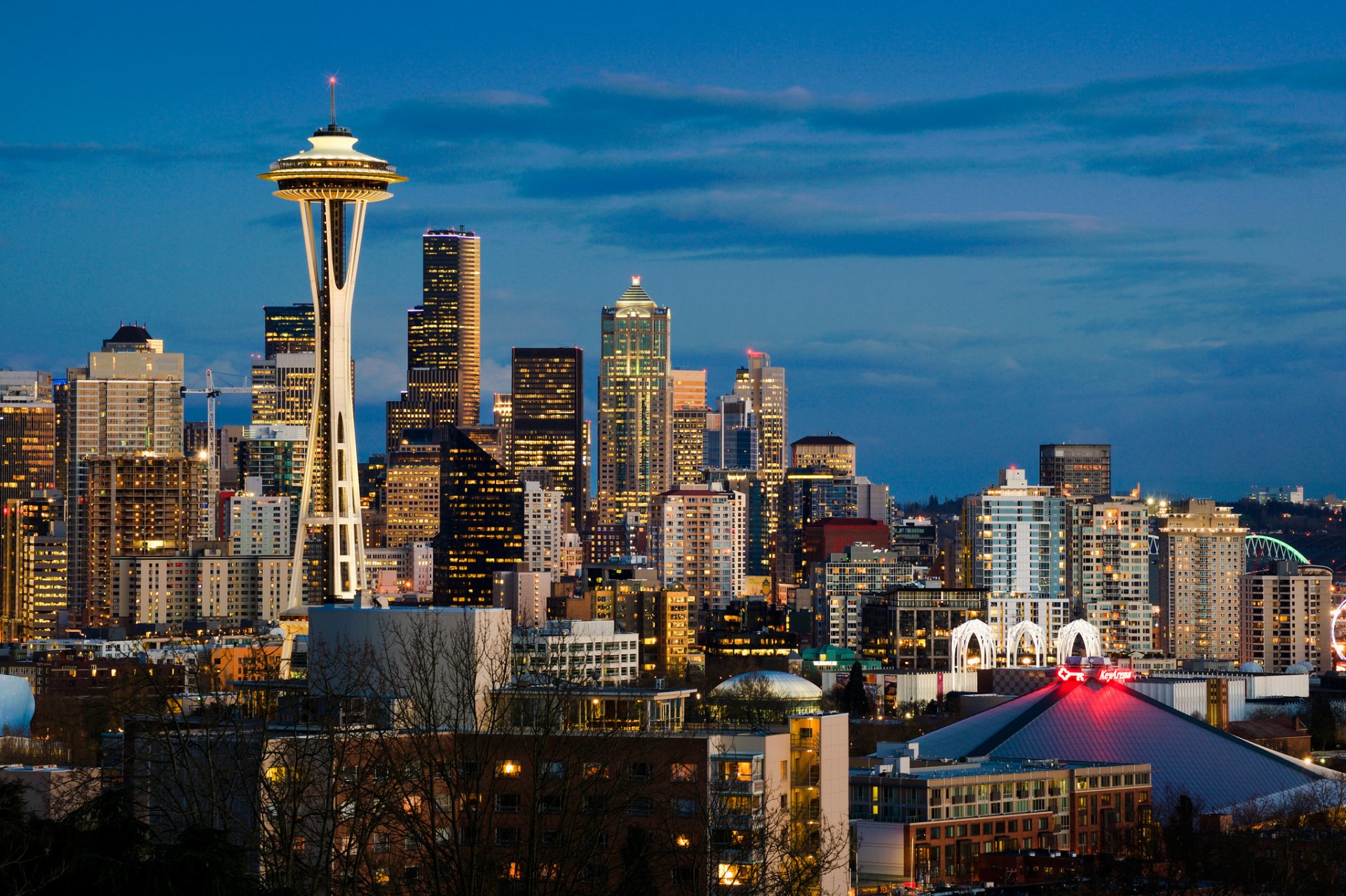 Download Man Made Seattle HD Wallpaper