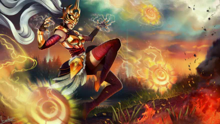 Syndra (League Of Legends) video game League Of Legends HD Desktop Wallpaper | Background Image