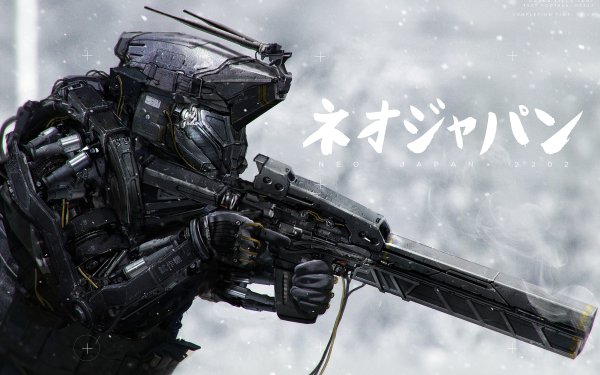 Sci Fi Warrior Neo Japan 2202 HD Wallpaper | Background Image