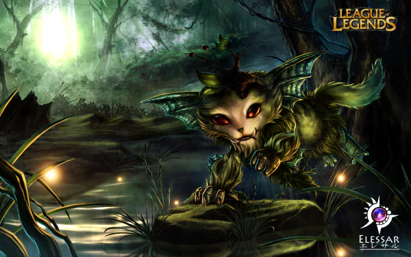 Gnar (League Of Legends) video game League Of Legends HD Desktop Wallpaper | Background Image