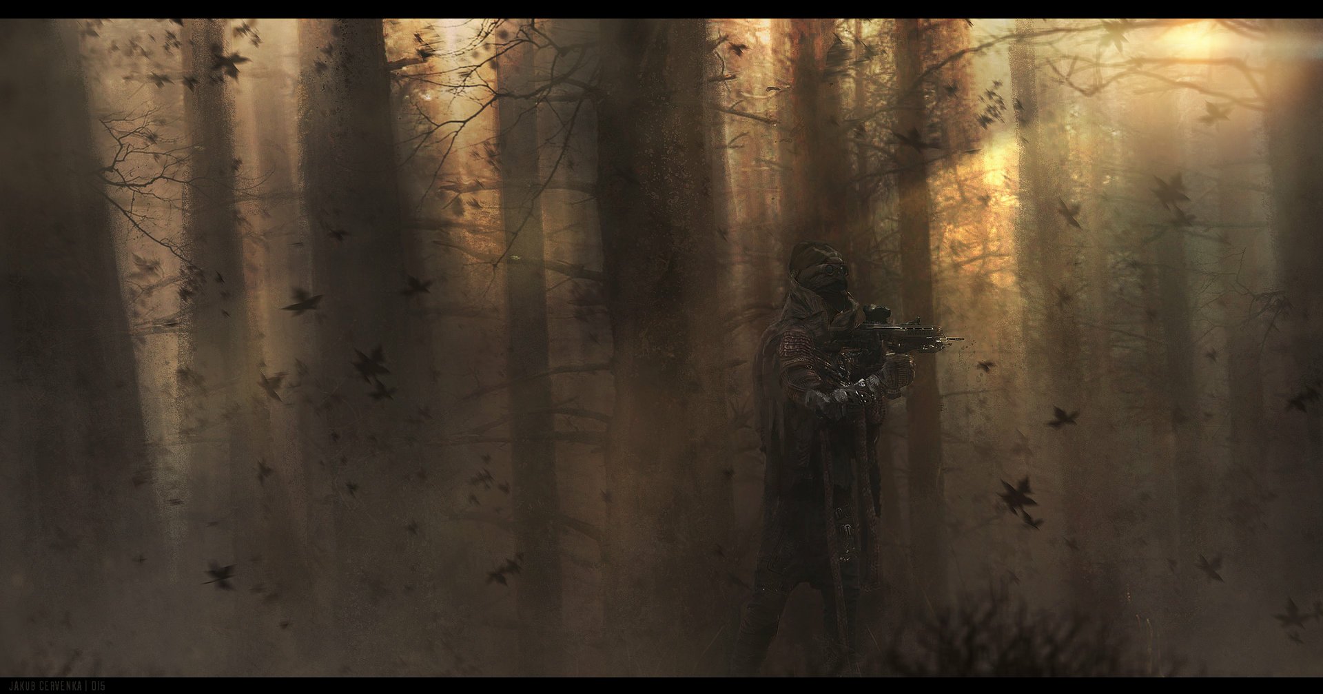 Download Sci Fi Warrior Wallpaper by Jakub Červenka