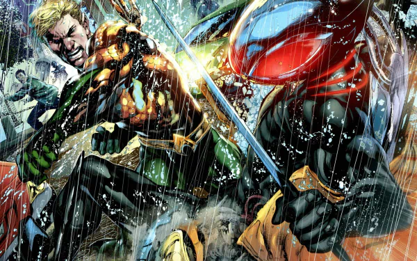 Black Manta Comic Aquaman HD Desktop Wallpaper | Background Image