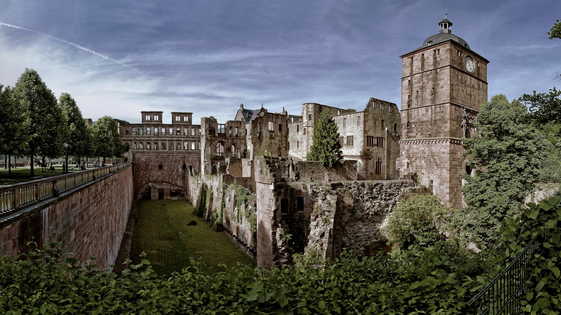 Download Man Made Heidelberg Castle HD Wallpaper