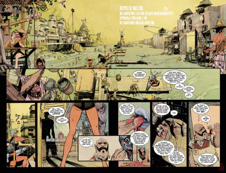 Comic the wake HD Desktop Wallpaper | Background Image