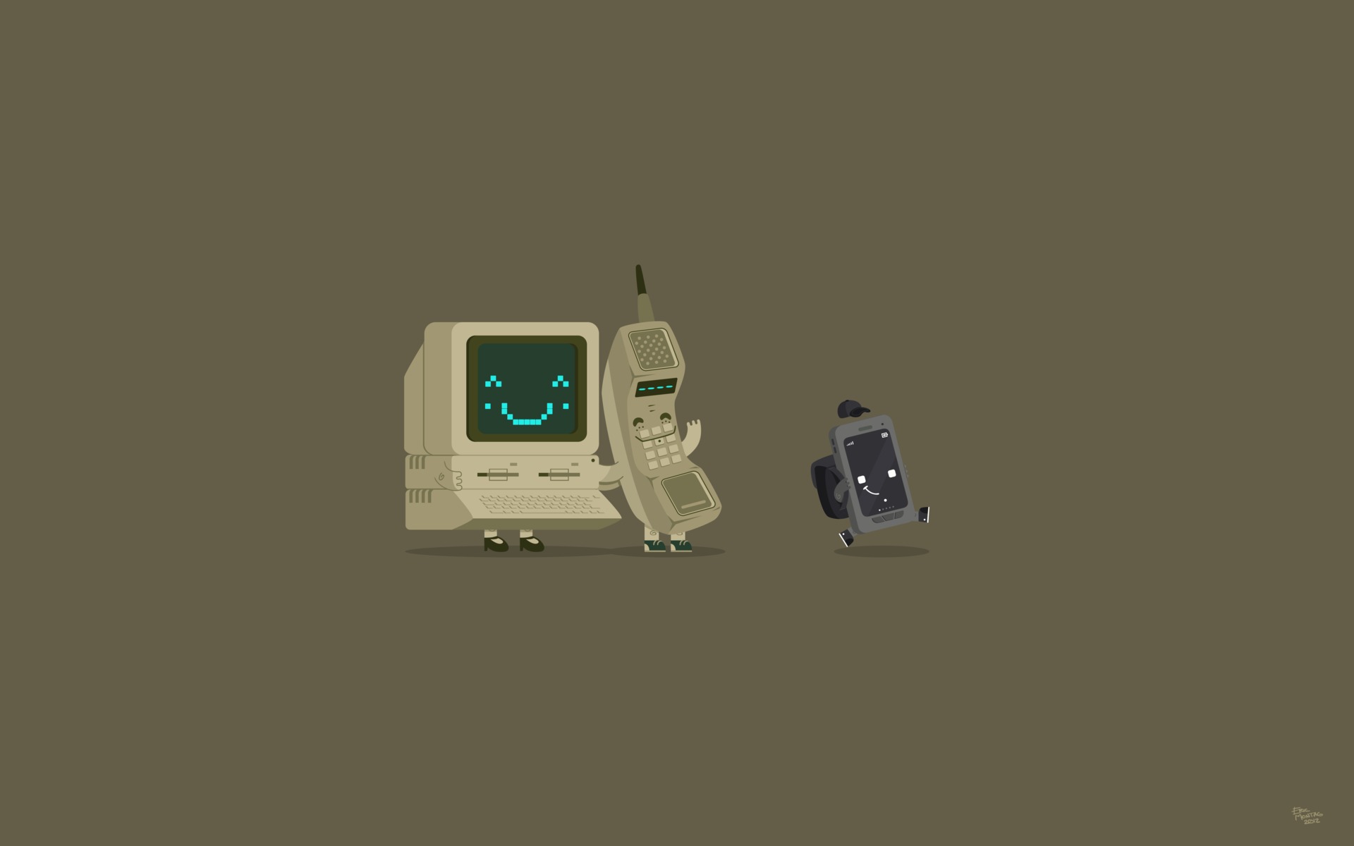 Funny Technology HD Wallpaper | Background Image