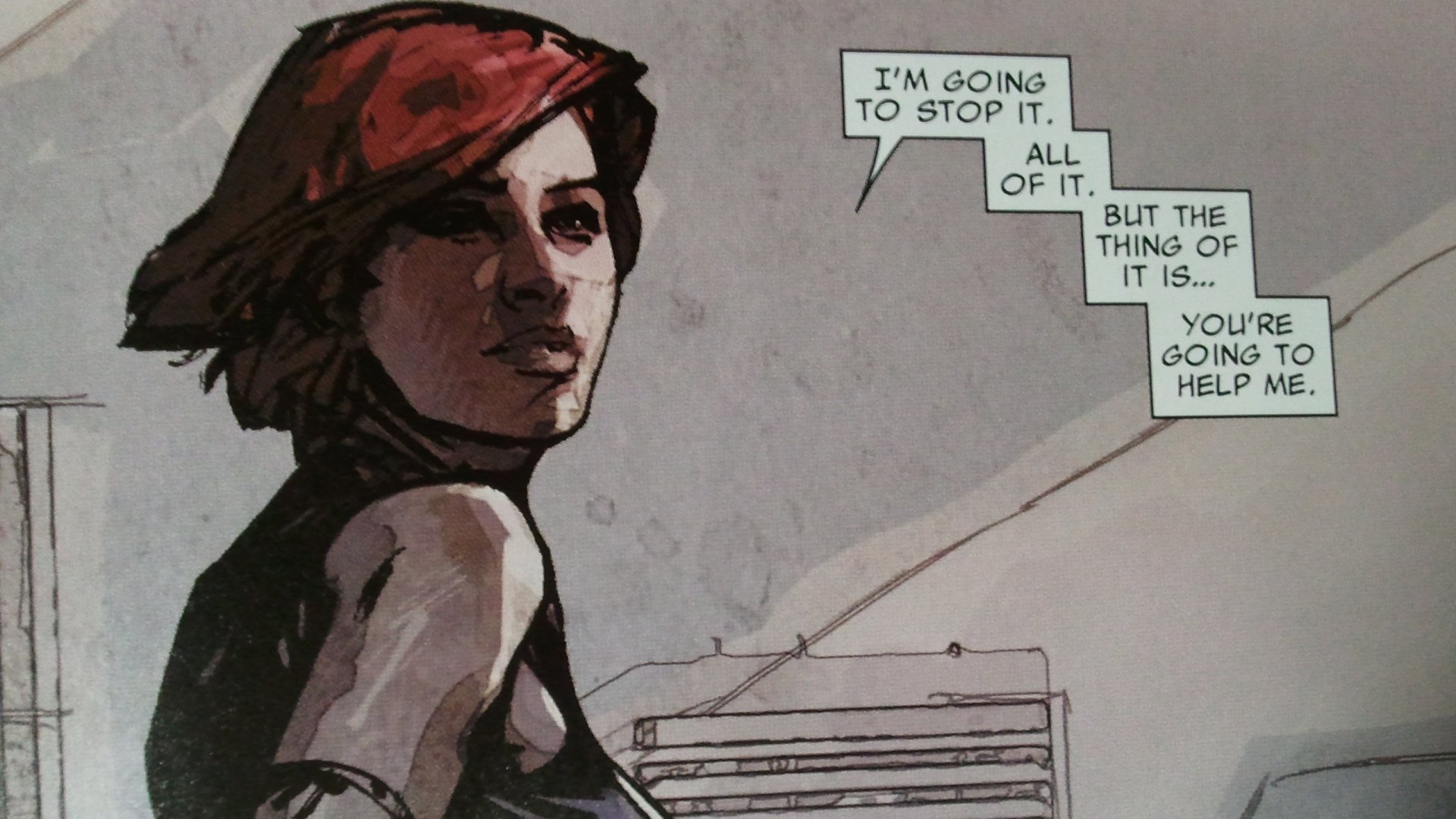 Download Comic Scarlet HD Wallpaper