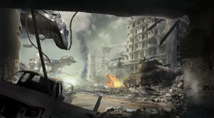 Sci Fi war HD Desktop Wallpaper | Background Image