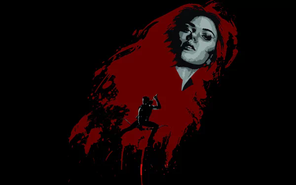 Comic Black Widow HD Desktop Wallpaper | Background Image