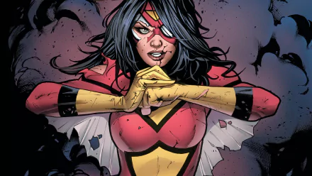 Comic Spider-Woman HD Desktop Wallpaper | Background Image