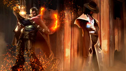 Graves (League Of Legends) Twisted Fate (League Of Legends) video game League Of Legends HD Desktop Wallpaper | Background Image