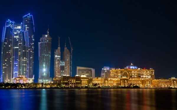 Man Made Abu Dhabi Cities United Arab Emirates HD Wallpaper | Background Image