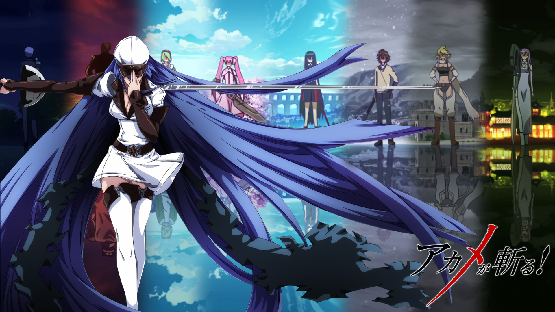 Akame Ga Kill Poster Full HD Wallpaper And Background Image