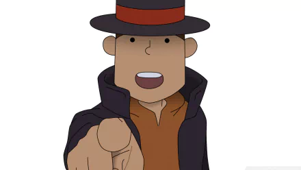 video game Professor Layton and the Unwound Future HD Desktop Wallpaper | Background Image