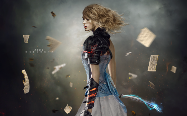 Photography Manipulation Armor Blade HD Wallpaper | Background Image