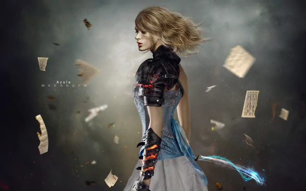 blade armor photography manipulation HD Desktop Wallpaper | Background Image