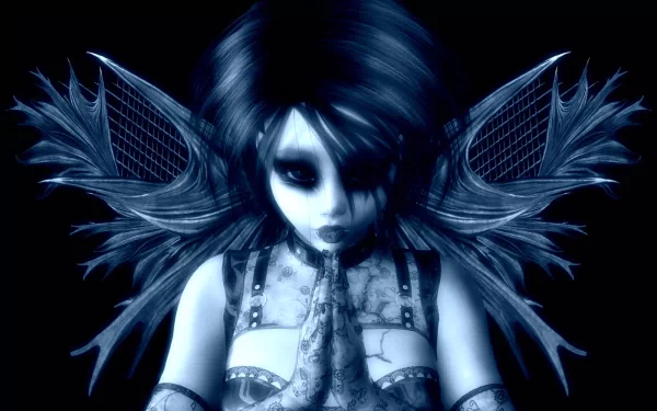 leather gothic dark angel HD Desktop Wallpaper | Background Image