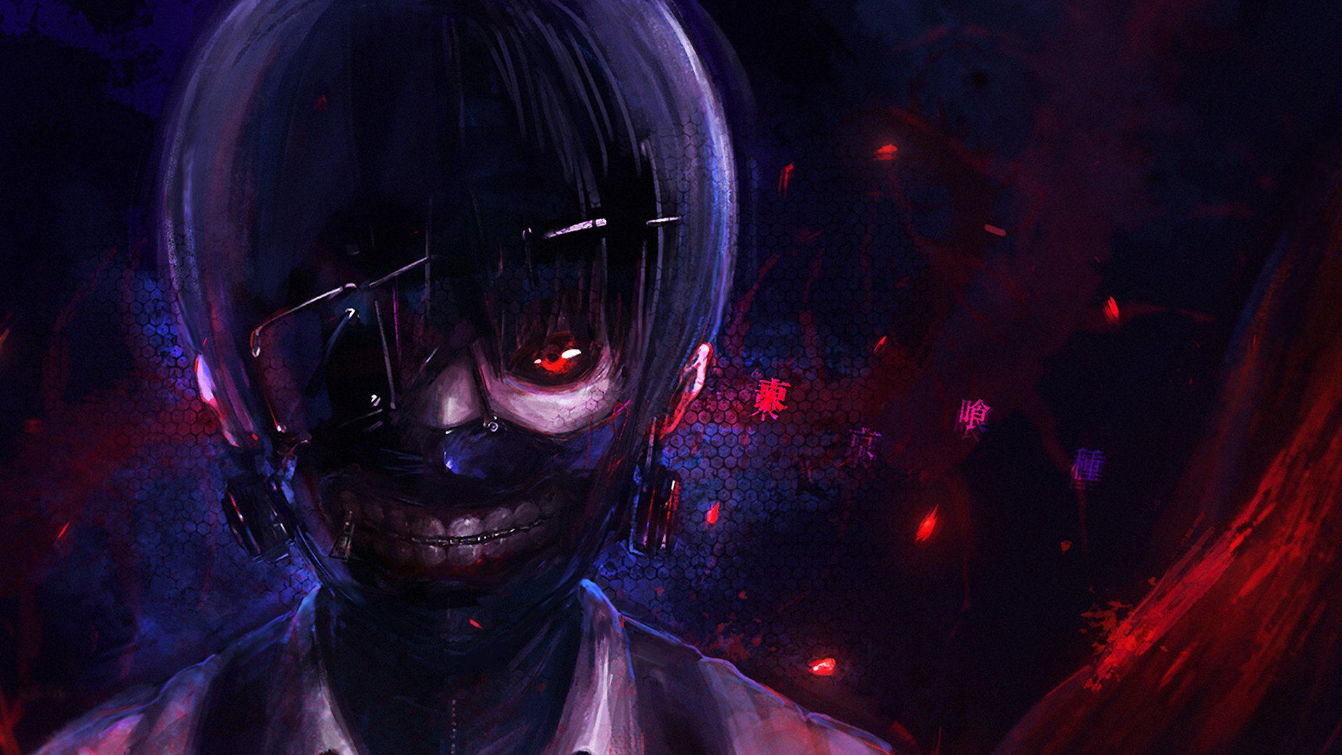 Tokyo Ghoul Full Hd Wallpaper And Background Image 1920x1080 Id596838