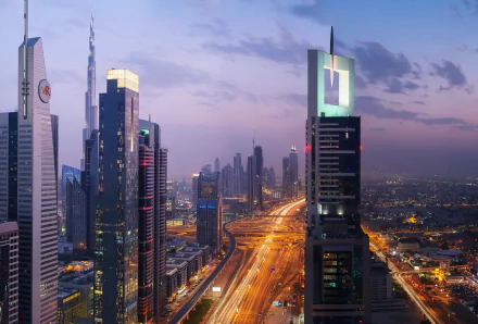 arab building road skyscraper man made Dubai HD Desktop Wallpaper | Background Image