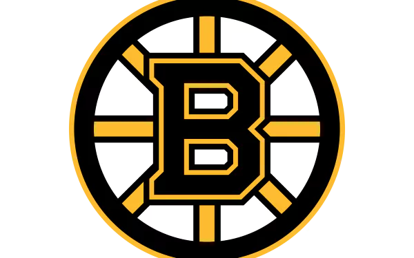 Boston Bruins logo displayed in sharp detail, designed as an 8K Ultra HD sports-themed PC desktop wallpaper and background.
