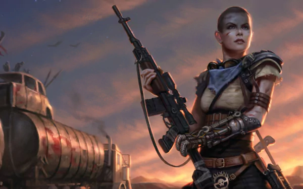 Imperator Furiosa movie Mad Max: Fury Road HD Desktop Wallpaper | Background Image