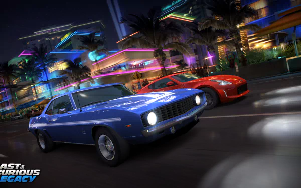 video game Fast & Furious: Legacy HD Desktop Wallpaper | Background Image