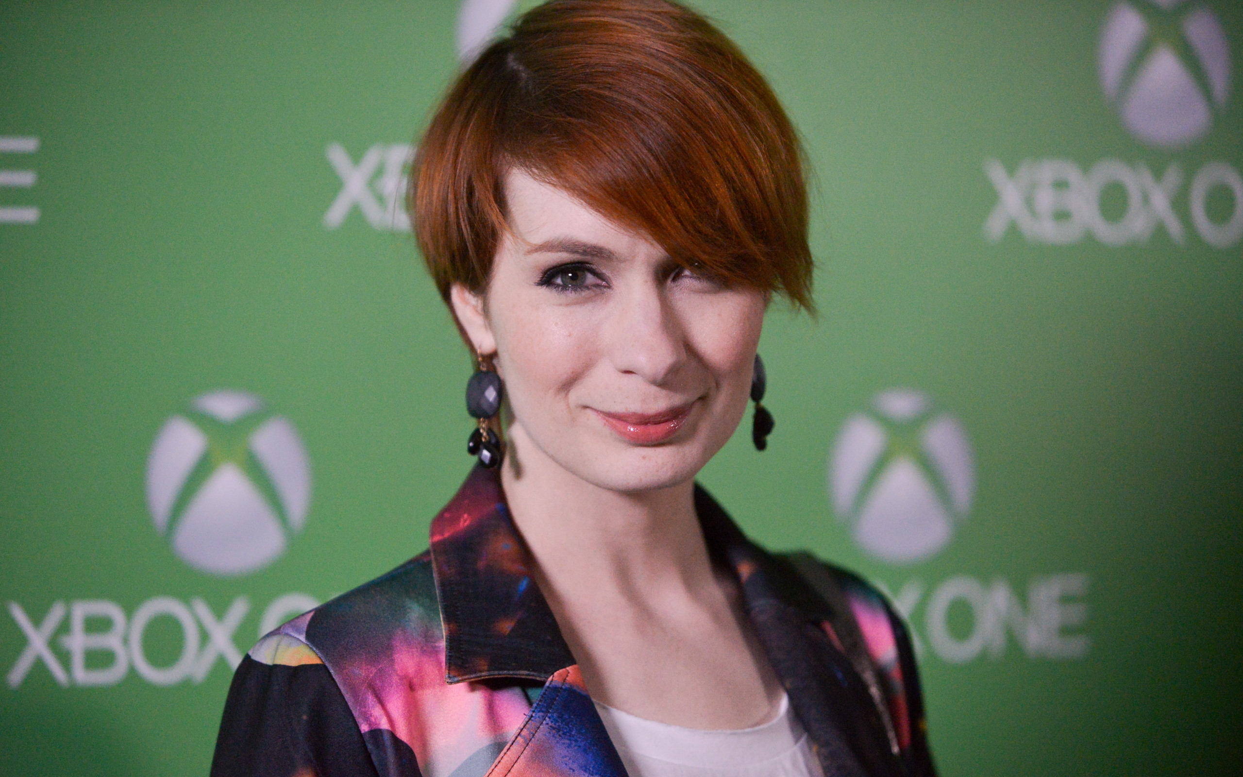 Celebrity Felicia Day HD Wallpaper Background Image.