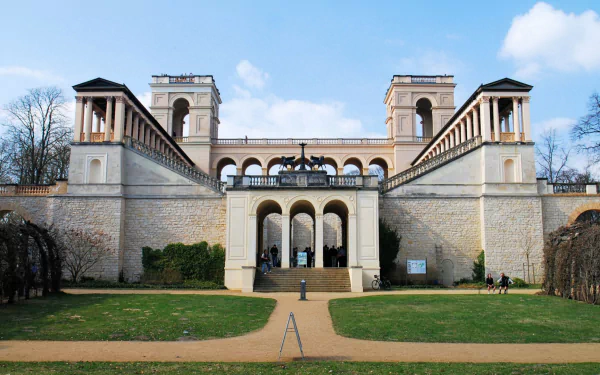 man made Belvedere on the Pfingstberg HD Desktop Wallpaper | Background Image