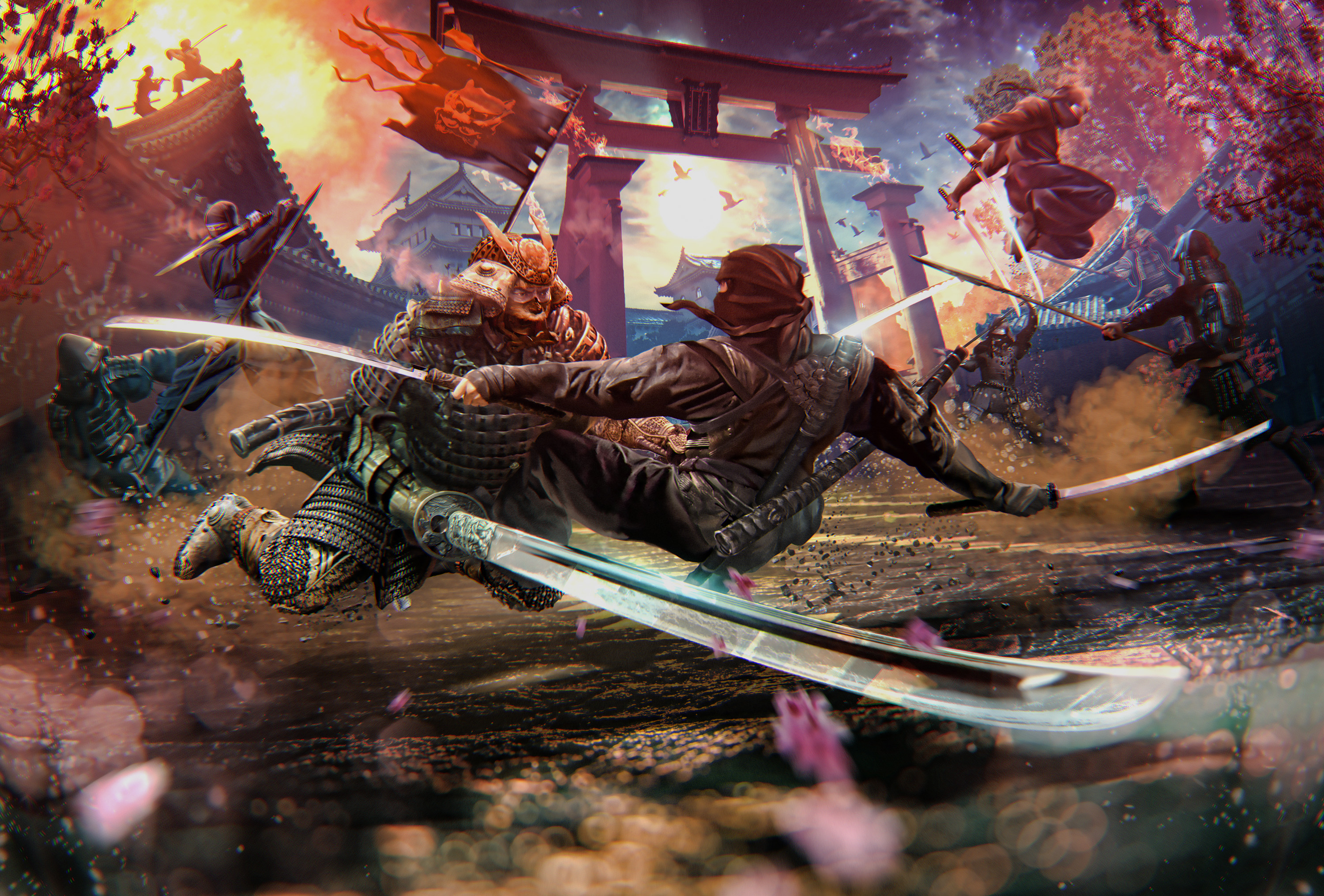Fantasy Samurai HD Wallpaper by Alexey Kondakoff