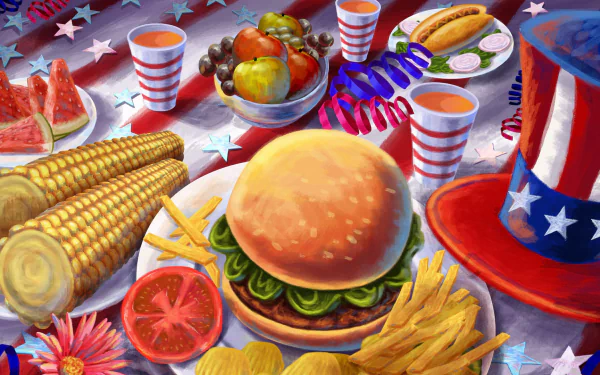 holiday 4th Of July HD Desktop Wallpaper | Background Image