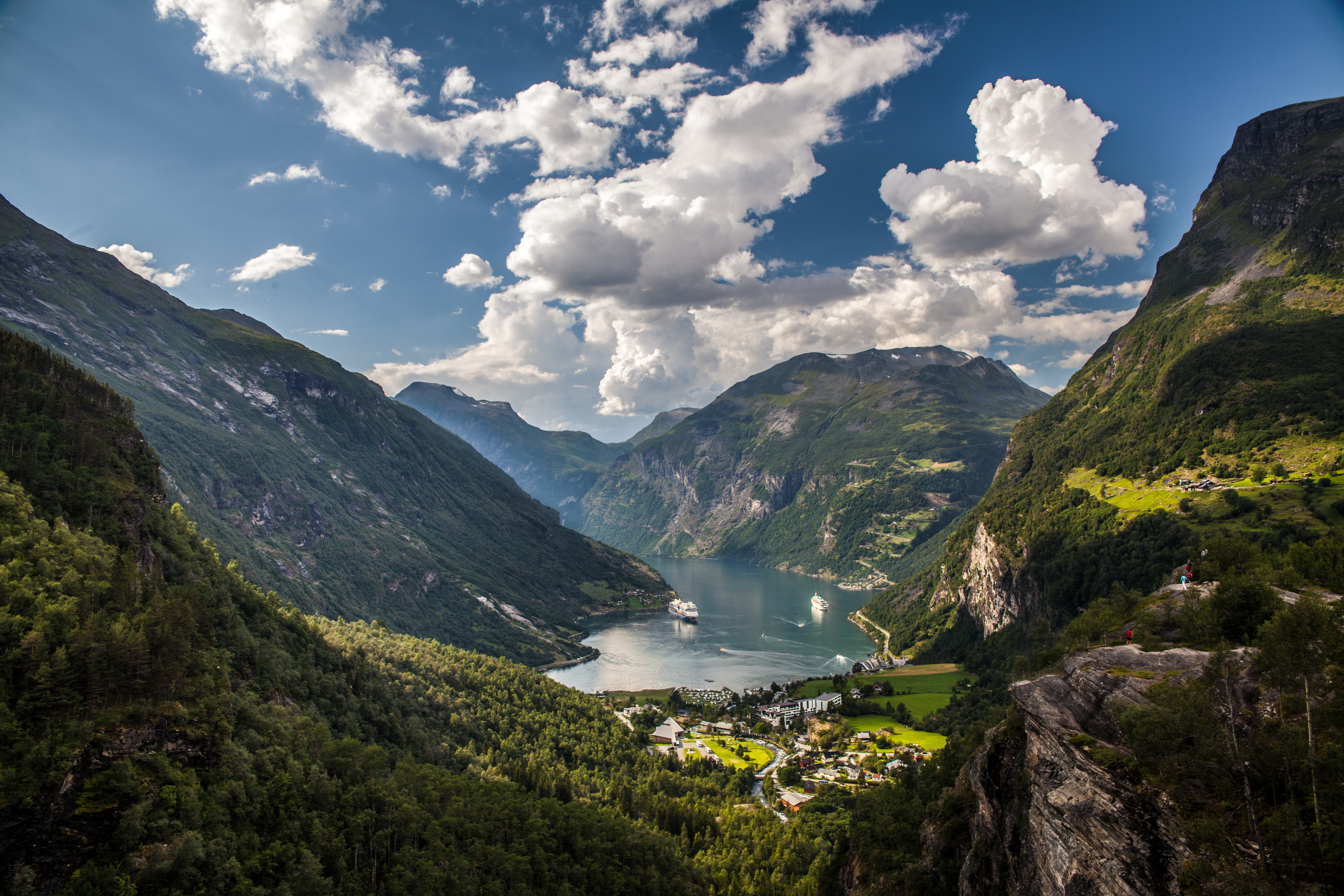 Earth Geirangerfjord HD Wallpaper | Background Image