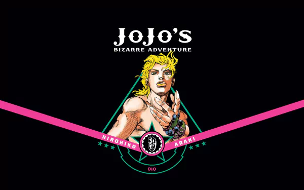 Dio Brando Anime Jojo's Bizarre Adventure HD Desktop Wallpaper | Background Image
