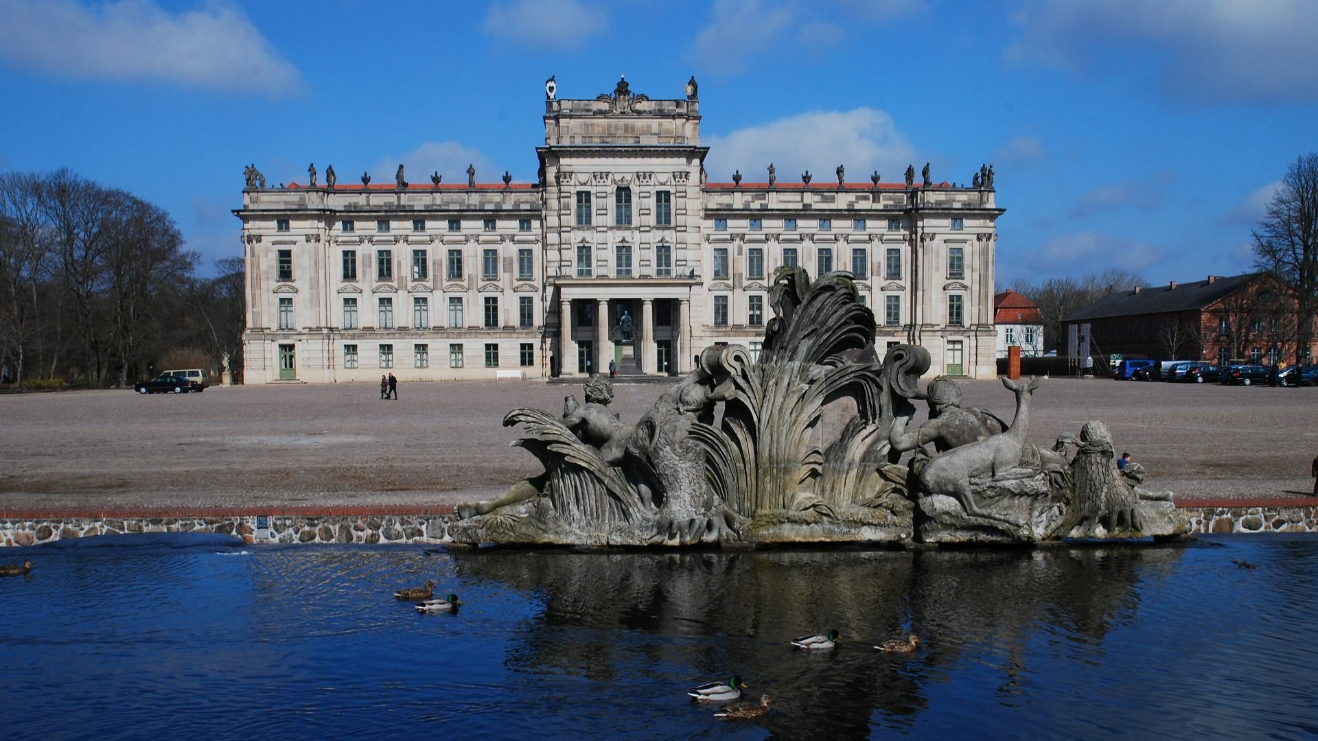 Download Man Made Ludwigslust Palace HD Wallpaper