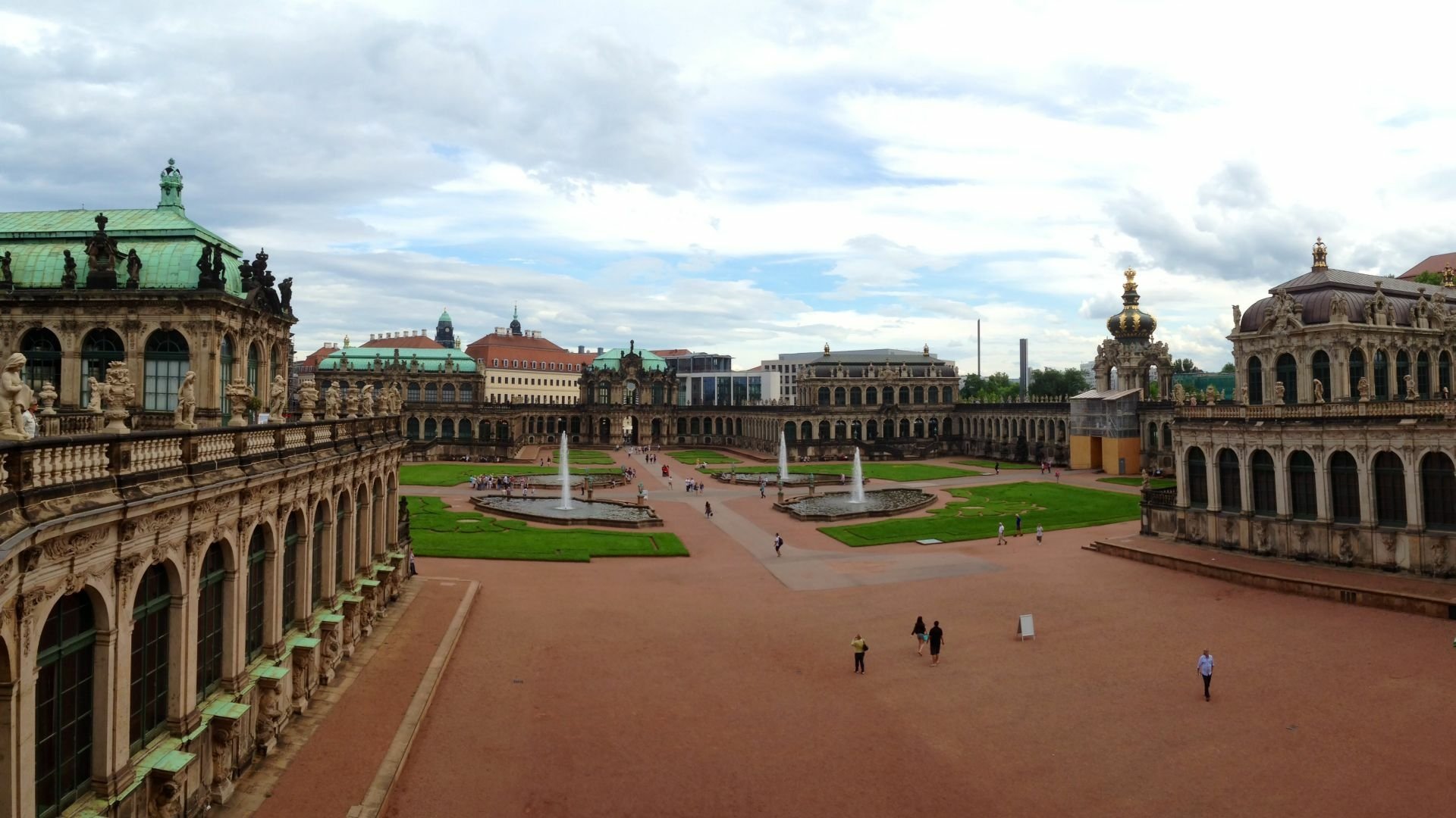 Download Dresden Zwinger Man Made Zwinger (Dresden) HD Wallpaper