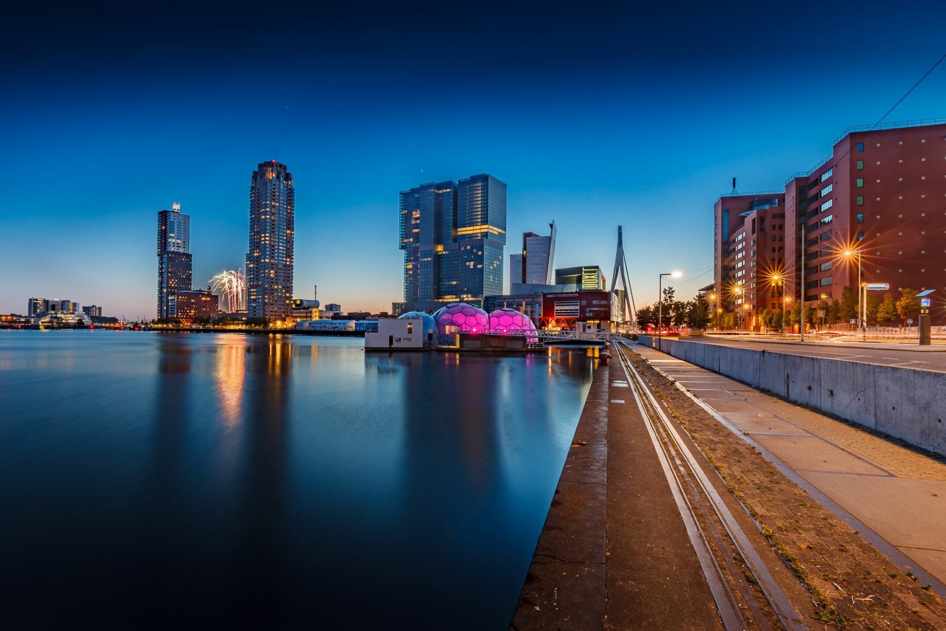 Download Man Made Rotterdam HD Wallpaper