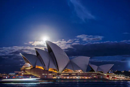 man made Sydney Opera House HD Desktop Wallpaper | Background Image