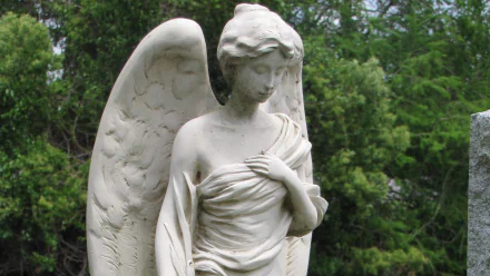 man made angel statue HD Desktop Wallpaper | Background Image