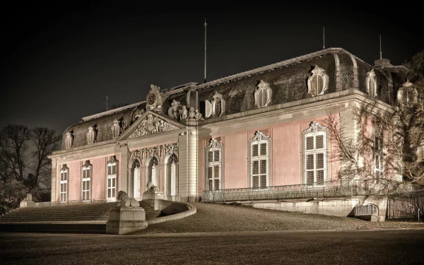 man made Benrath Palace HD Desktop Wallpaper | Background Image