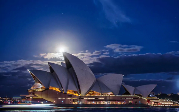 man made Sydney Opera House HD Desktop Wallpaper | Background Image