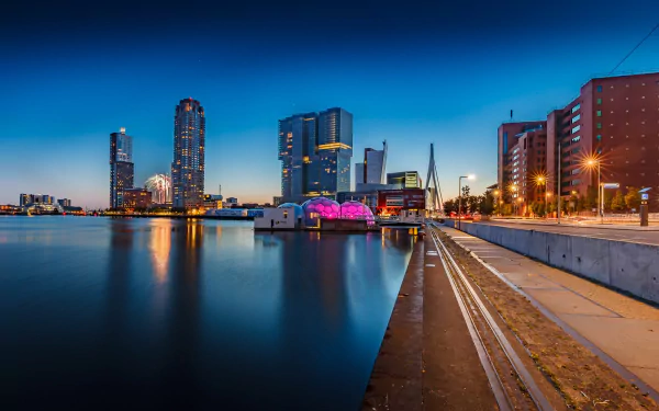 man made Rotterdam HD Desktop Wallpaper | Background Image