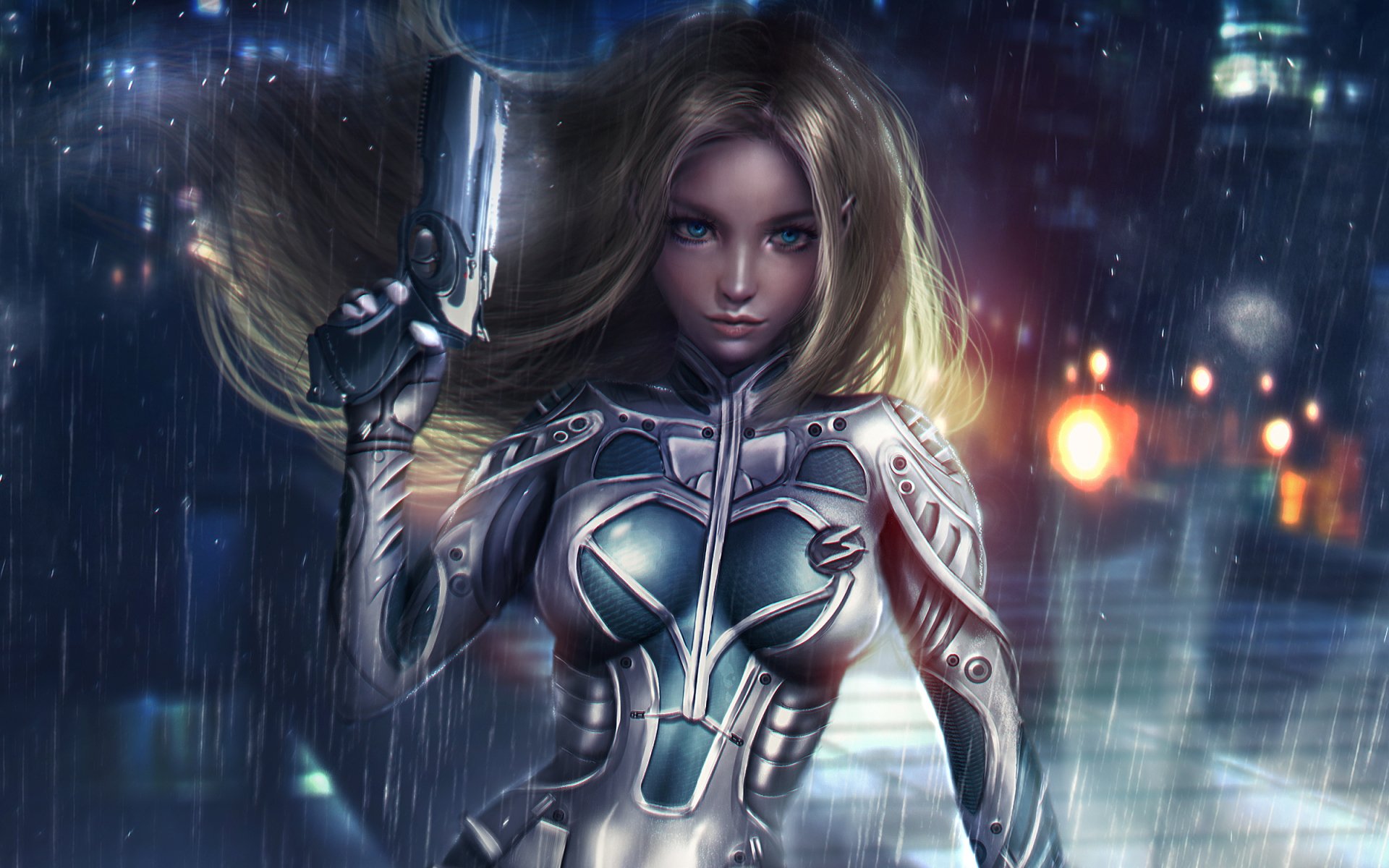 Download Sci Fi Women Warrior Hd Wallpaper By Eddy Shinjuku 5398