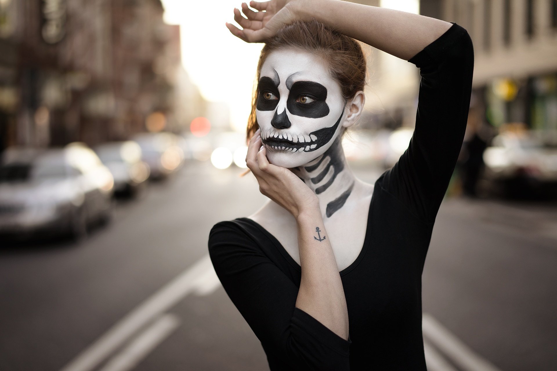 Download Artistic Sugar Skull HD Wallpaper by Martin Kühn